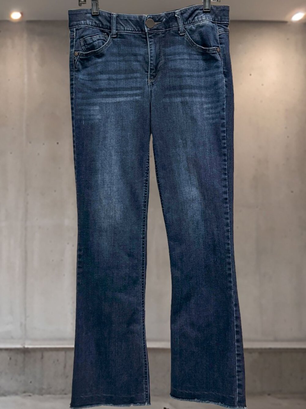 Democracy Absolution Raw Hem Kick Flare Jeans Size 10